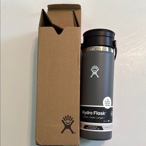 NWT NEW IN BOX Hydro Flask Gray Water Bottle